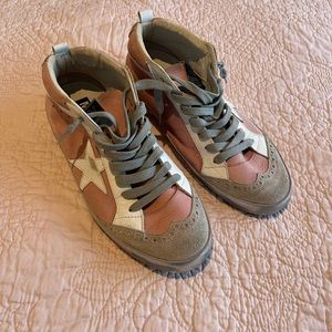 Golden Goose pink sneakers